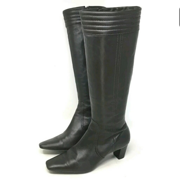 Cole Haan Shoes - Cole Haan Donna Boots Brown Leather 7.5B